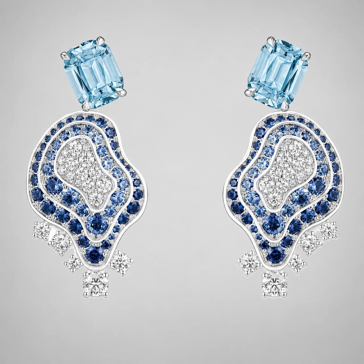 Aquamarine Drop Earrings
